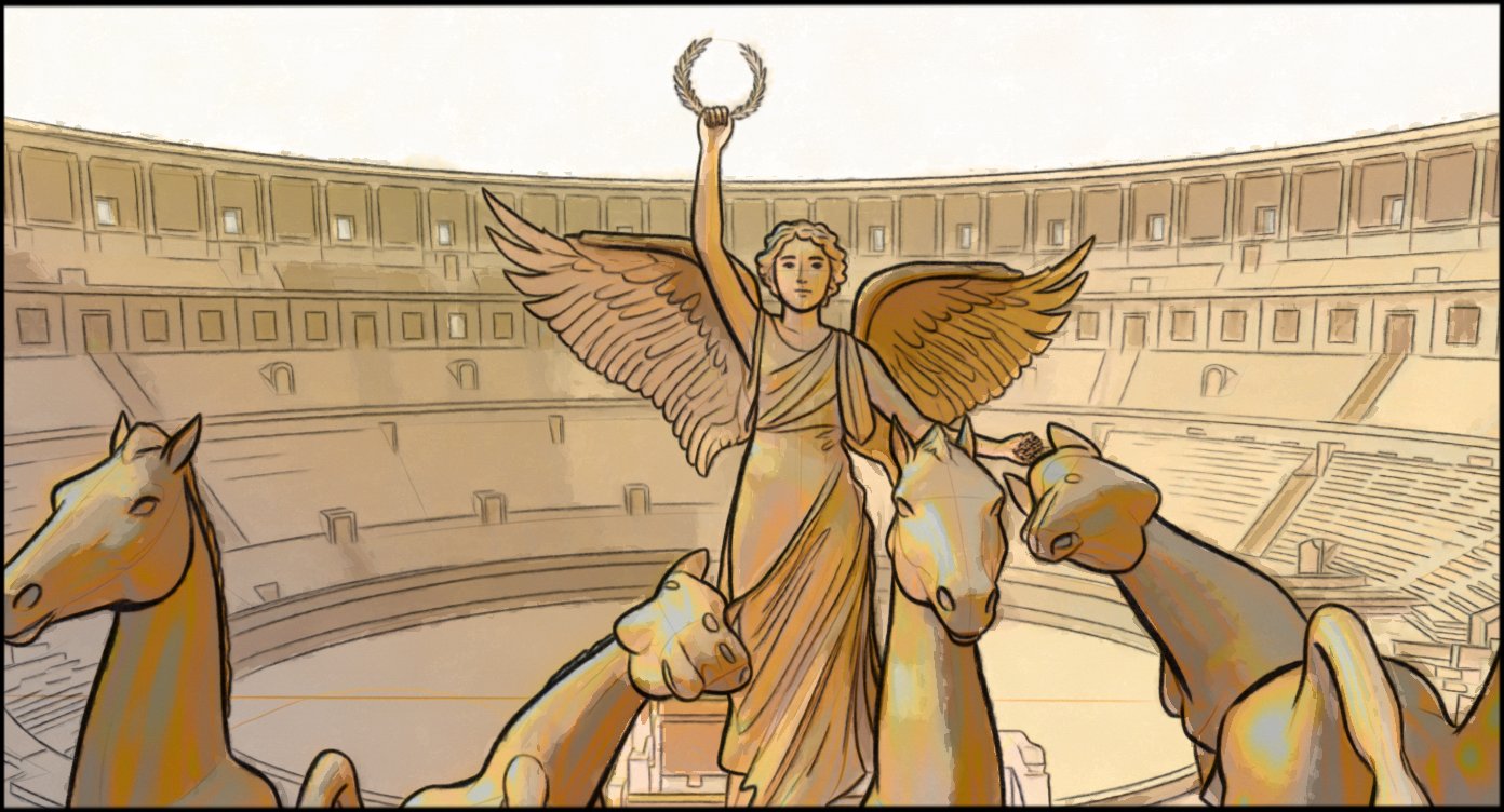 Motion Graphics - VFX - storyboard frame 6 by Dakota Warren
